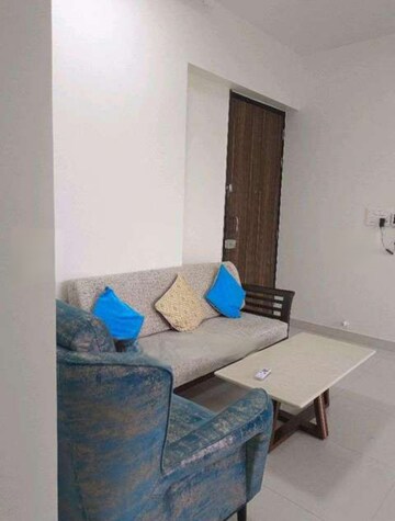 Living Room in 2 BHK Apartment at Ashar Edge, Pokhran Road No 2 – for Rent