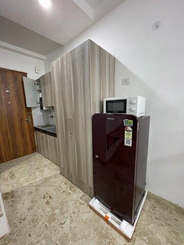 Kitchen in Studio Builder Floor at Unitech South City 1, South City 1 – for Rent