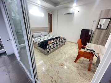 Living Room in Studio Builder Floor at Unitech South City 1, South City 1 – for Rent