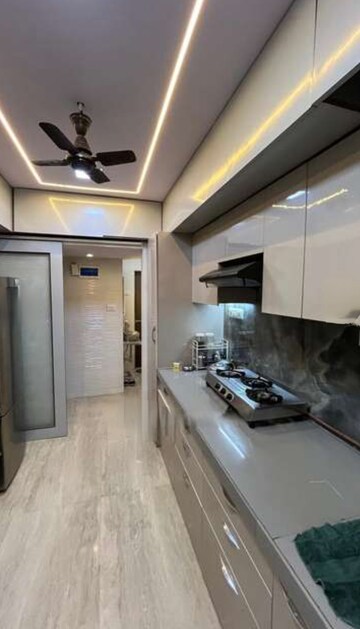Kitchen in 1 BHK Apartment at Sita Vihar CHS, Naupada – for Rent