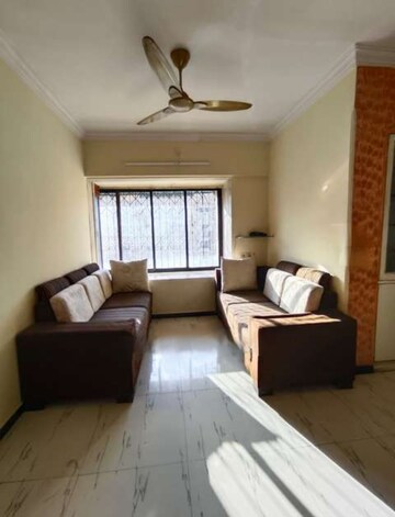 Living Room in 2 BHK Apartment at Cosmos Heritage, Manpada – for Rent