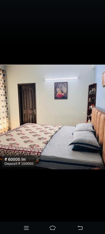 Bedroom in 3 BHK Apartment at ABA Orange County, Ahinsa Khand 1 – for Rent