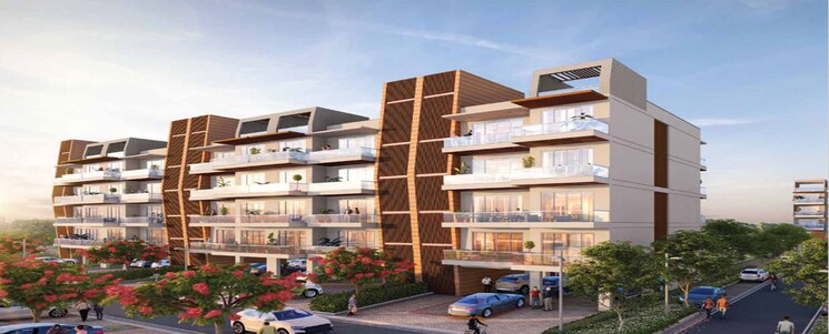 Exterior View, adani-samsara-vilasa 3 Bedroom 2033 Sq.Ft. Apartment In Sector 63 Gurgaon 8168893