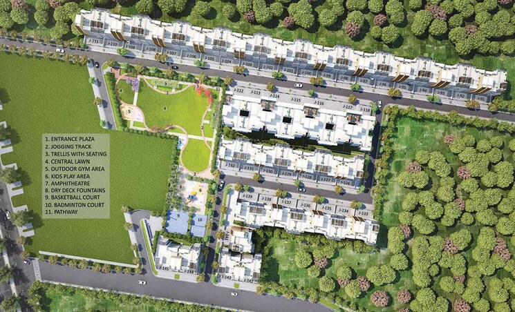 Master Plan, adani-samsara-vilasa 3 Bedroom 2033 Sq.Ft. Apartment In Sector 63 Gurgaon 8168893