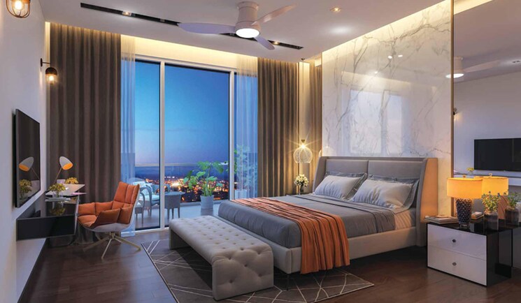 Bedroom, adani-samsara-vilasa 3 Bedroom 2033 Sq.Ft. Apartment In Sector 63 Gurgaon 8168893