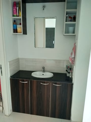 Furnished Amenities in 1 BHK Apartment at Raunak Bliss, Ghodbunder Road – for Rent