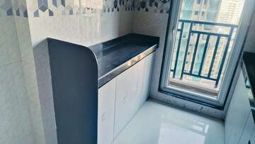 Kitchen in 1 BHK Apartment at Puraniks Tokyo Bay, Kasarvadavali – for Rent