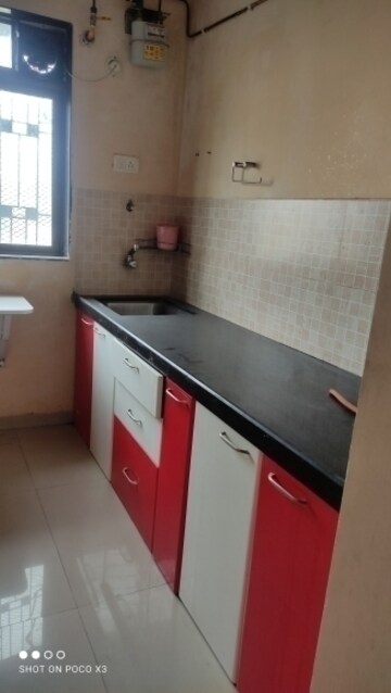 Kitchen in 1 BHK Apartment at Shri Siddhivinayak CHS Haware, Haware City – for Rent