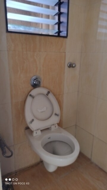 Bathroom in 1 BHK Apartment at Shri Siddhivinayak CHS Haware, Haware City – for Rent