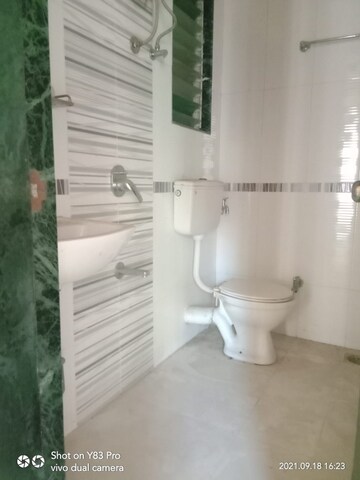Bathroom in 1 BHK Apartment at Shri Siddhivinayak CHS Haware, Haware City – for Rent