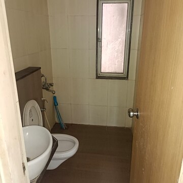 Bathroom in 1 BHK Apartment at Vihang Valley Phase 2, Kasarvadavali – for Rent
