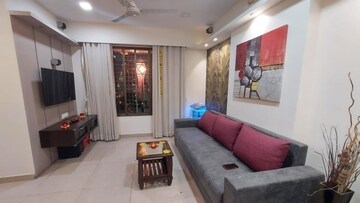 Living Room in 2 BHK Apartment at Raunak Unnathi Greens, Kasarvadavali – for Rent