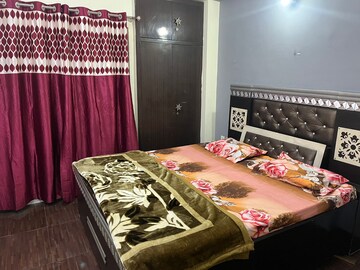 Bedroom in 2 BHK Apartment at JKG Palm Resort, Raj Nagar Extension – for Rent