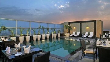 Swimming Pool in 4 BHK Apartment at Adani Lushlands, Gwal Pahari – for Sale