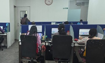 Team Area in  Office Space at Sahar Plaza, Andheri East – for Rent