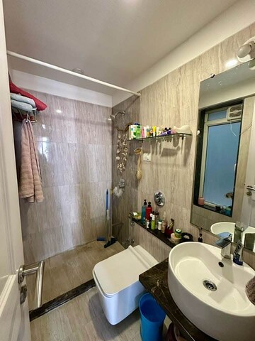 Master Bedroom in 1 BHK Apartment at Aspen Park, Goregaon East – for Rent