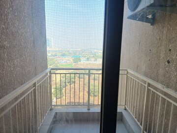 Balcony in 3.5 BHK Apartment at Emaar Palm Gardens, Sector 83 – for Rent