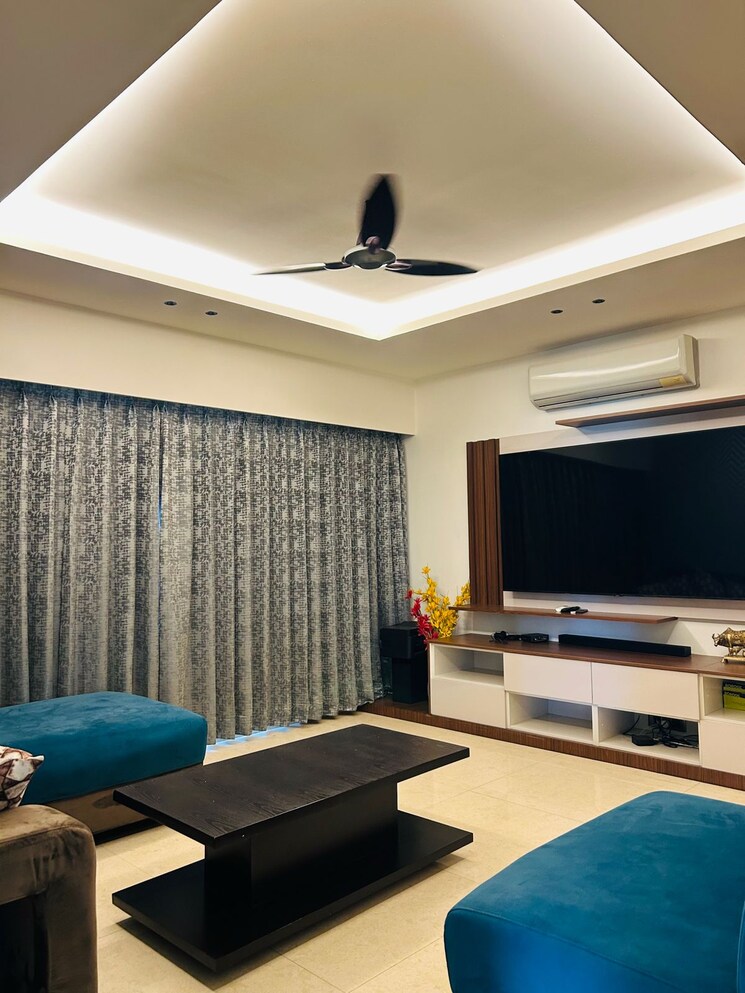 Living Room, jayabheri-the-summit 3 Bedroom 2125 Sq.Ft. Apartment In Narsingi Hyderabad 8169243