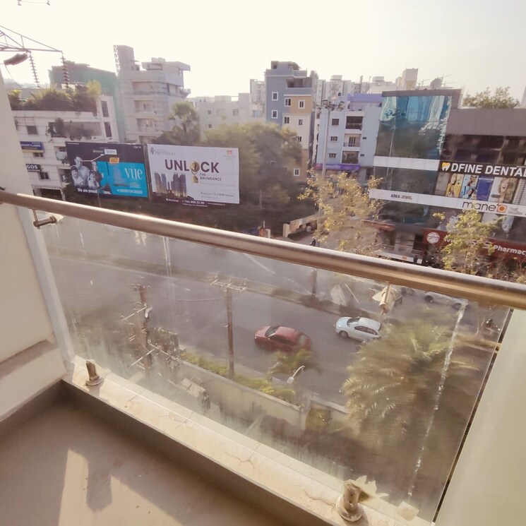 Balcony, niharika-exotica 3 Bedroom 2200 Sq.Ft. Apartment In Gachibowli Hyderabad 8169262