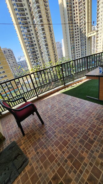 Balcony in 4 BHK Apartment at Dasnac The Jewel, Sector 75 – for Rent
