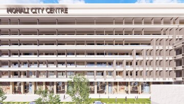  Shop – Exterior View View at Aerocity - for Sale