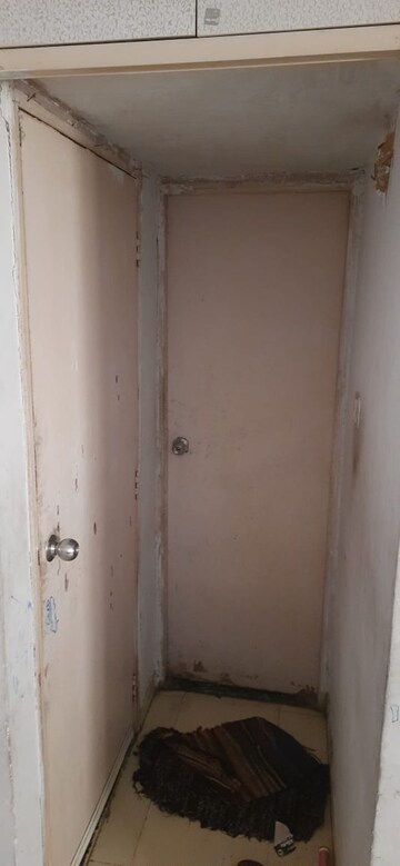 Bathroom in 1 BHK Apartment at Dharmadev Swaminarayan Park 3, Vasna – for Rent