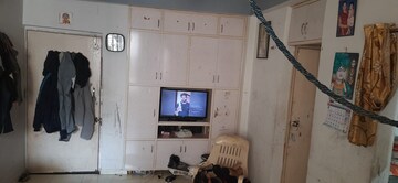 Bathroom in 1 BHK Apartment at Dharmadev Swaminarayan Park 3, Vasna – for Rent