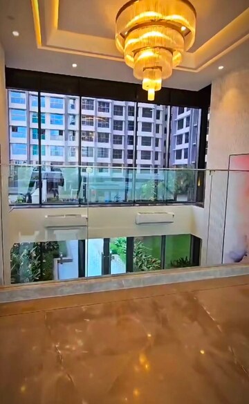 Balcony in 3 BHK Apartment at Rajesh Raj Infinia, Malad West – for Rent
