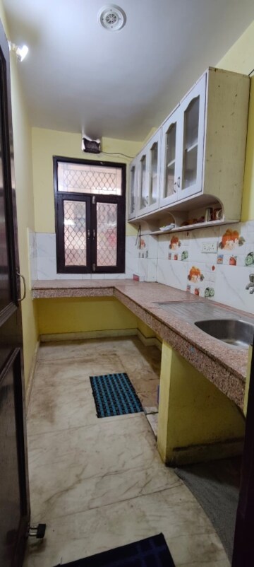 Kitchen in 2 BHK Builder Floor at Chattarpur – for Rent