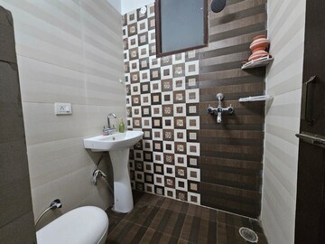Bathroom in 3 BHK Builder Floor at Ambala Highway – for Sale