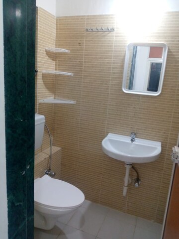 Bathroom in 1 BHK Apartment at DB Orchid Ozone, Dahisar East – for Rent