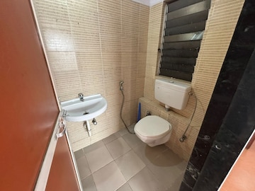 Bathroom in 2 BHK Apartment at DB Orchid Ozone, Dahisar East – for Rent