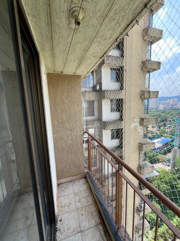 Balcony in 1.5 BHK Apartment at Lodha Codename The Ultimate, Majiwada – for Rent