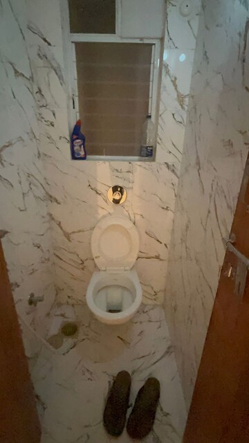 Bathroom in 1 BHK Apartment at Satyam Shivam Phase I, Kharadi – for Rent