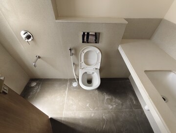 Bathroom in 2 BHK Apartment at Piramal Vaikunth Vairat, Balkum Pada – for Rent