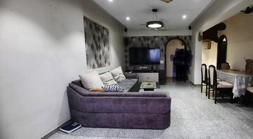 Living Room in 2 BHK Apartment at Sheffield Towers, Andheri West – for Rent