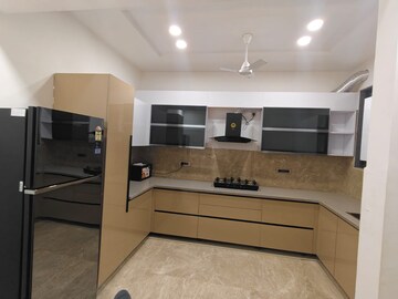 Kitchen in 2 BHK Builder Floor at Ansal Sushant Lok I, Sector 43 – for Rent