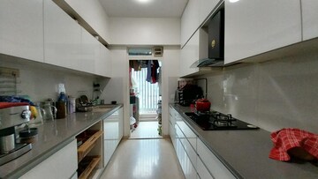 Kitchen in 4 BHK Apartment at Godrej The Trees, Vikhroli East – for Rent