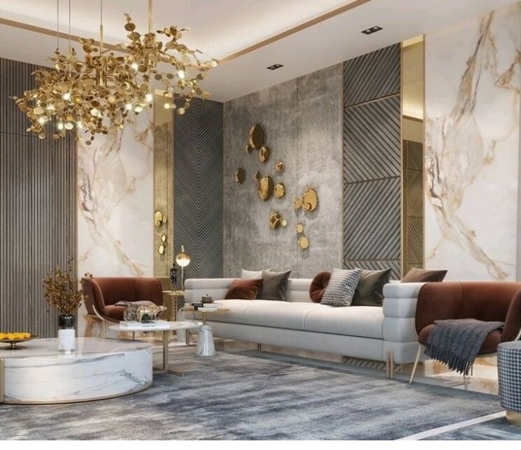 Living Room, srigdhas-rising-east 2 Bedroom 1245 Sq.Ft. Apartment In Pocharam Hyderabad 8169948