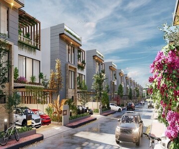 5 BHK Villa – Exterior View View at Praneeta The Patio, Mokila - for Sale