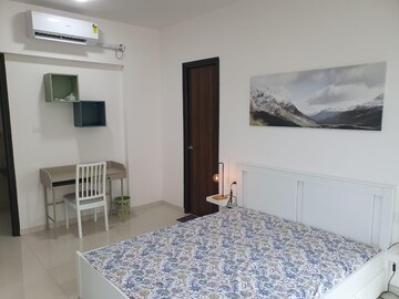Bedroom in 2 BHK Apartment at Godrej City, Poyanje – for Rent