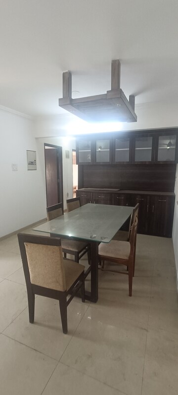 Kitchen in 3 BHK Apartment at Soham Garden, Manpada – for Rent