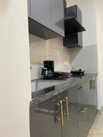 Kitchen in Studio Builder Floor at Sector 38 – for Rent