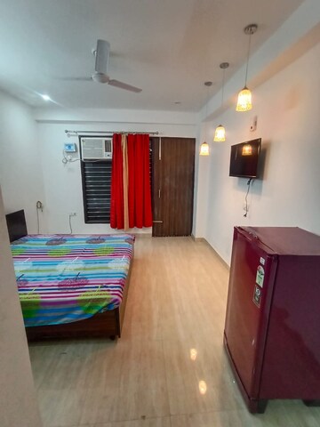 Bedroom in 1 RK Builder Floor at Sector 51 – for Rent