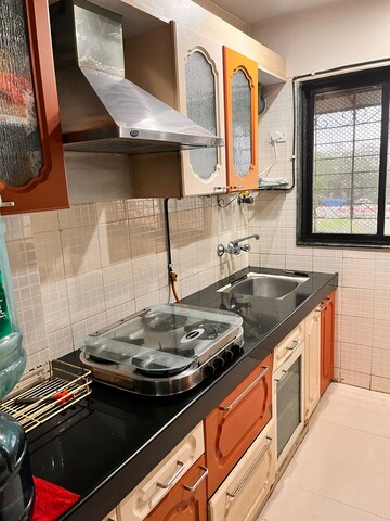 Kitchen in 1 BHK Apartment at Bunch Berry, Andheri West – for Rent