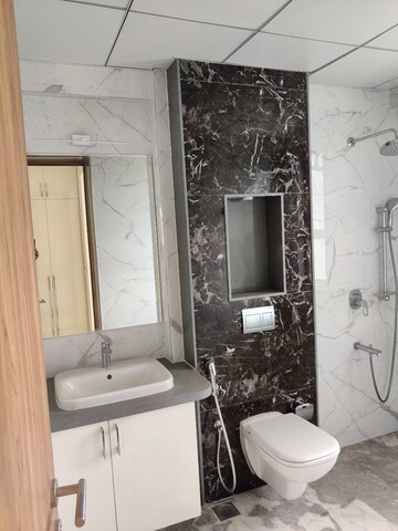 Bathroom in 4 BHK Apartment at SNN Clermont, Hebbal – for Rent