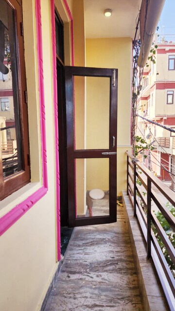 Balcony in 2 BHK Builder Floor at Aya Nagar – for Rent