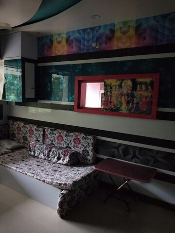 Living Room in 1 BHK Apartment at Bramha Aangan, Salunkhe Vihar Society – for Sale