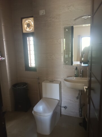 Bathroom in 3 BHK Builder Floor at Kohli One Malibu Town, Sector 47 – for Rent