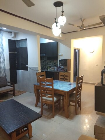 Living Room in 2 BHK Apartment at Supertech Livingston, Sain Vihar – for Sale